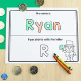 March Name Practice Worksheets and Activities
