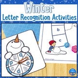 Winter ABC Spinners Mini-Bundle