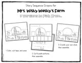 Mrs. Wishy Washy's Farm Sequencing Hats