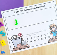 Dinosaur Editable Name Practice Worksheets and Activities