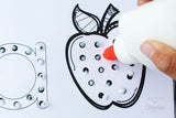 Glue Practice Alphabet Activity