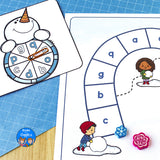 Winter ABC Spinners Mini-Bundle
