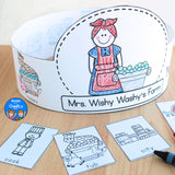 Mrs. Wishy Washy's Farm Sequencing Hats