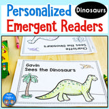 Dinosaurs Personalized Emergent Reader