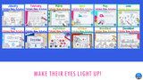 Monthly Name Practice Worksheets and Activities YEAR-LONG BUNDLE