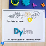 Transportation Name Practice Worksheets and Activities
