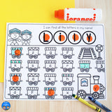 Transportation Name Practice Worksheets and Activities