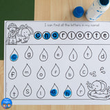 Zoo Name Practice Worksheets and Activities