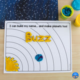 Space Name Practice Worksheets and Activities