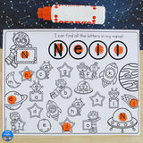 Space Name Practice Worksheets and Activities
