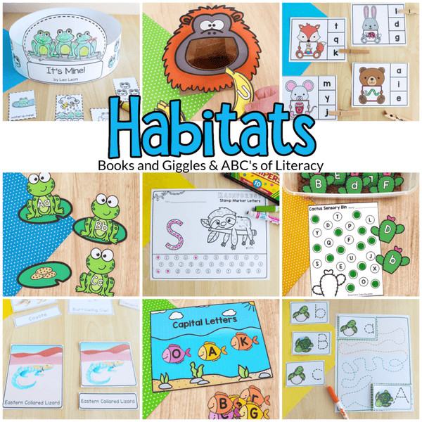 Get Ready to Read: Habitats (Week 1)