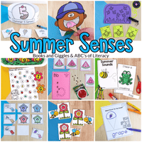 Dive Into Literacy: Summer Five Senses (Week 2)