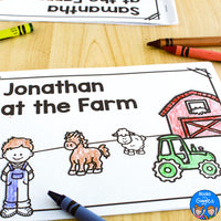 Farm Emergent Readers - Personalized for Each Child