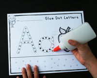 Glue Practice Alphabet Activity